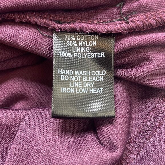 Lulus Mini Dress Size S All For You Dark Purple Lace Bodycon 3/4 Sleeve - Picture 5 of 10